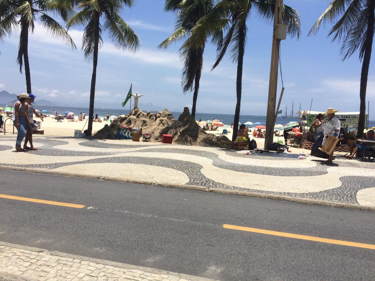 Apartamento Copacabana - Quadra Da Praia Rio de Janeiro Luaran gambar